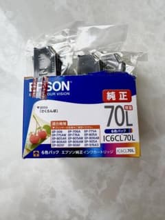 エプソン　EPSON   純正　インク７本　IC6CL  70L   さくらんぼのサムネイル