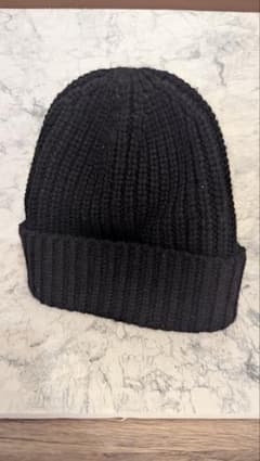 UNIQLO HEATTECH ニット帽 ブラックのサムネイル