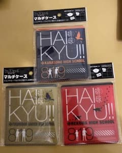 ハイキュー　マルチケース　3種セットのサムネイル