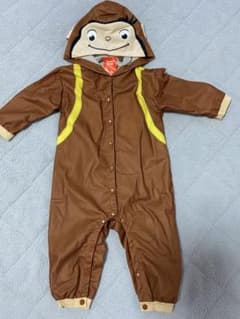 おさるのジョージ、コスチュームサイズ90 ハロウィン　コスプレのサムネイル