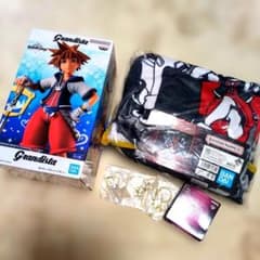 KINGDOM HEARTS ソラ フィギュア ブランケット チャーム 5点