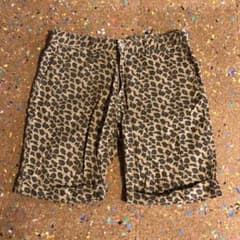 ハーフパンツ ショートパンツ メンズ　レオパード柄のサムネイル