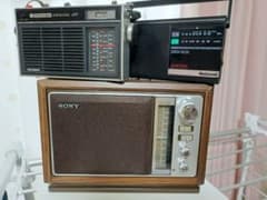 SONY　FM/AM 2バンドホームラジオ、「ICF-9740」他、3台まとめて SONY FM/AM 2バンドホームラジオ、「ICF-9740」他、3台まとめて - メルカリ