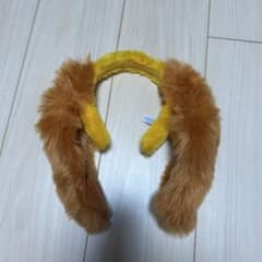 わんわん物語レディー　カチューシャ　茶色と黄色のサムネイル