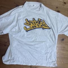 グラフィック サガラ刺繍 Tシャツ ホワイト Mのサムネイル