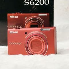 美品】Nikon COOLPIX S6200 ブリリアントレッド 付属品有り - メルカリ