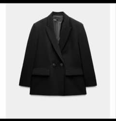 ZARA ダブルブレストオーバーサイズブレザー sのサムネイル