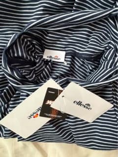 エレッセ 長袖ボーダーインナー　ネイビー×ホワイト　L エレッセ 長袖ボーダーインナー ネイビー×ホワイト L - メルカリ