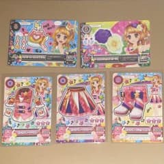 アイカツカード ピンクパレードコーデ 大空あかりパープルエンジェル