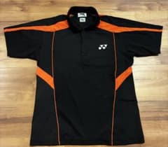 【YONEX】バドミントンウェア 埼玉栄 ユニフォーム ブラック Mサイズのサムネイル