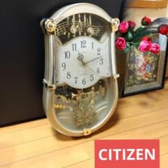 CITIZEN音楽モチーフ 掛時計RADIO CONTROLLED からくり時計 CITIZEN音楽モチーフ 掛時計RADIO CONTROLLED からくり時計 - メルカリ