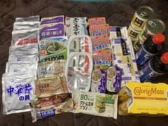 最終値下げ!!保存食!! 自宅療養食!! 39点セット!!のサムネイル