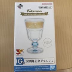 포켓몬 이치 반 쿠지 30 주년 G상 유리