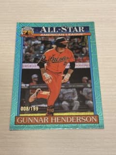 Topps MLBカード Gunnar Hendersonのサムネイル