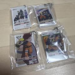 NARUTO 이치 반 쿠지 H상 아크릴 키홀더 4종 세트