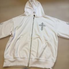 ストーン ジップアップパーカー y2k drip swagのサムネイル