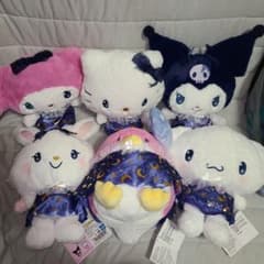 サンリオキャラクターズ キラキラ夜空ドールBIG 6種類セット - メルカリ