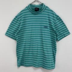 PEARLY GATES パーリーゲイツ モックネックシャツ ボーダー S - メルカリ