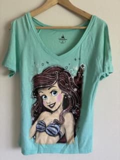 【カリフォルニアディズニーランド購入】Disney アリエル 半袖Tシャツのサムネイル