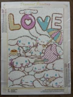 ダイヤモンドアート シナモロール LOVEのサムネイル