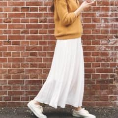 ungrid ヴィンテージサテンマキシスカートのサムネイル