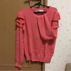 肩フリルニットのサムネイル