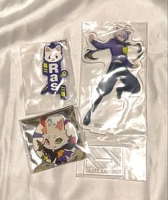 【Ras】Crazy Raccoon グッズ 3点セットのサムネイル