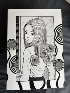伊藤潤二 うずまき 五島桐絵 ソフビ フィギュア