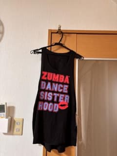 ZUMBA ダンス・シスターフッド タンクトップ Mサイズ ブラックのサムネイル