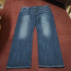 リーバイス569ワイドストレートw36革パッチチェーンステッチ - メルカリ