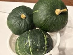 かぼちゃブラックのジョー無農薬化学肥料・除草剤不使用10キロのサムネイル