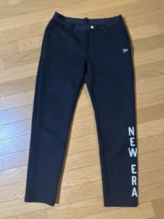 NEW ERA テックスウェット テーパードパンツ ブラック ゴルフ ニューエラ