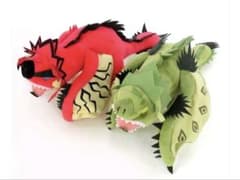モンスターハンター デフォルメBIGぬいぐるみ リオレウス リオレイア 2体ずつ