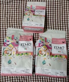 ELMO ドライフード 6.4キロ　800g ×8袋 ELMO ドライフード6.8kg - メルカリ
