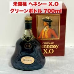 未開栓 ヘネシー XO グリーンボトル 金キャップ 700ml 古酒 ◇未開栓◇ヘネシー X.O 金キャップ グリーンボトル 700ml 正規品 古酒