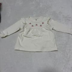 EL FIN DOLL さくらんぼ刺繍 長袖Tシャツ 70-80のサムネイル