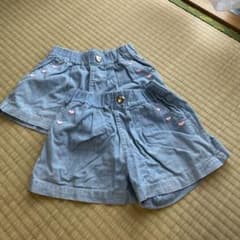 ショートパンツセット100 110のサムネイル