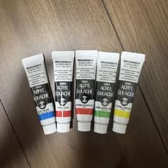 ターナー アクリルガッシュ 5本セットのサムネイル