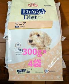 ドクターズダイエット Dr's Diet シニア犬 300g × 4袋 - メルカリ