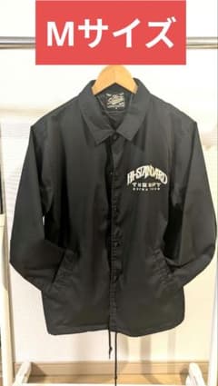 【新品未開封】Hi-STANDARD ロゴ コーチジャケット サイズM グッズ 新品未開封】Hi-STANDARD ロゴ コーチジャケット サイズM グッズ