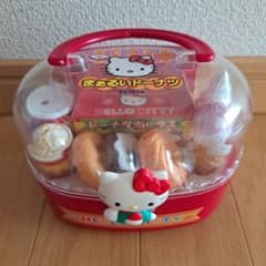 ハローキティ まぁるいドーナツ ケース入り おままごと　レトロのサムネイル