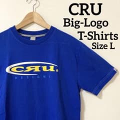 大人気古着　CRU　ビッグロゴプリントTシャツ　 カリフォルニア　西海岸のサムネイル
