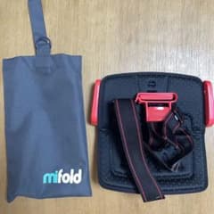美品　mifold 折りたたみ式チャイルドシートのサムネイル