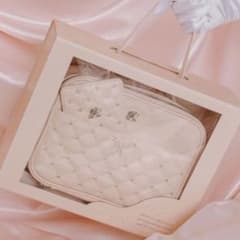 Darich ノベルティ DDキルティングレザーメイクポーチ | Shop at