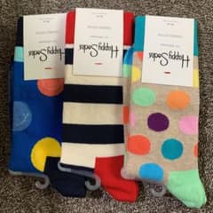 新品　ハッピーソックス✨のサムネイル
