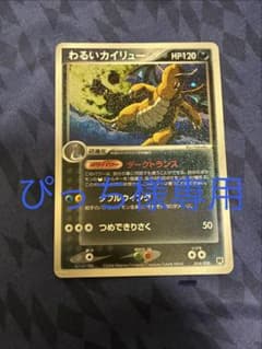 ぴっち様専用】ポケモンカード わるいカイリュー 014/020 - メルカリ