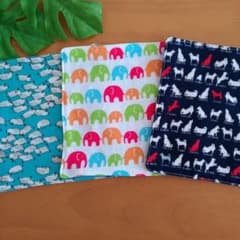 けいちゃん☆様用　ガーゼハンカチ3枚セットのサムネイル