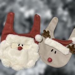 クリスマス サンタとトナカイの装飾用アイテムのサムネイル