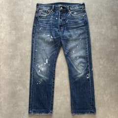 リーバイスプレミアム ペイント加工デニムパンツ journal standard 