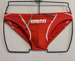 arena 競泳水着 メンズ Lサイズ レッド - メルカリ